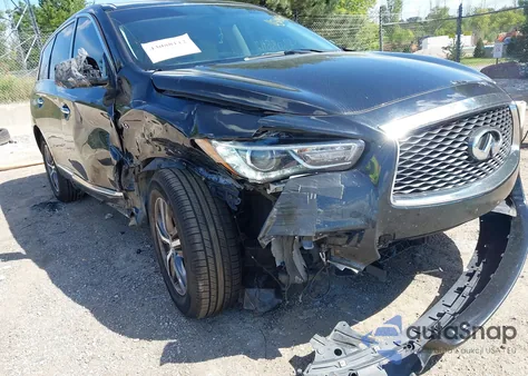 2017 Infiniti Qx60 из США, поврежденный, VIN 5N1DL0MN0HC516511